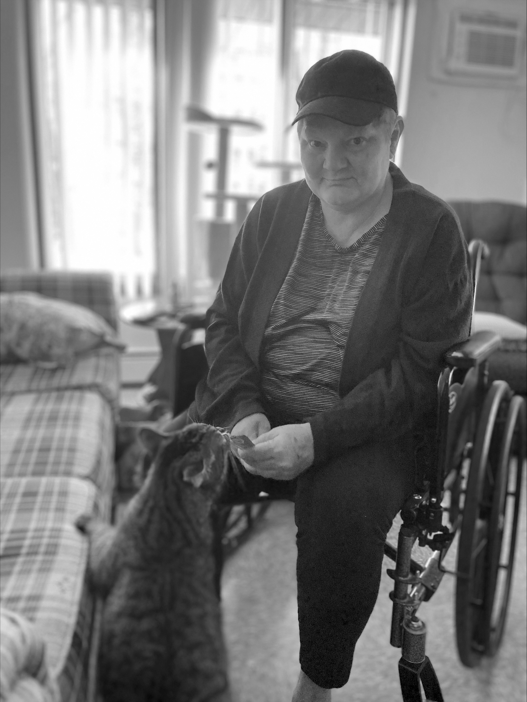 Lakeland Care Lee and his cat Lucy